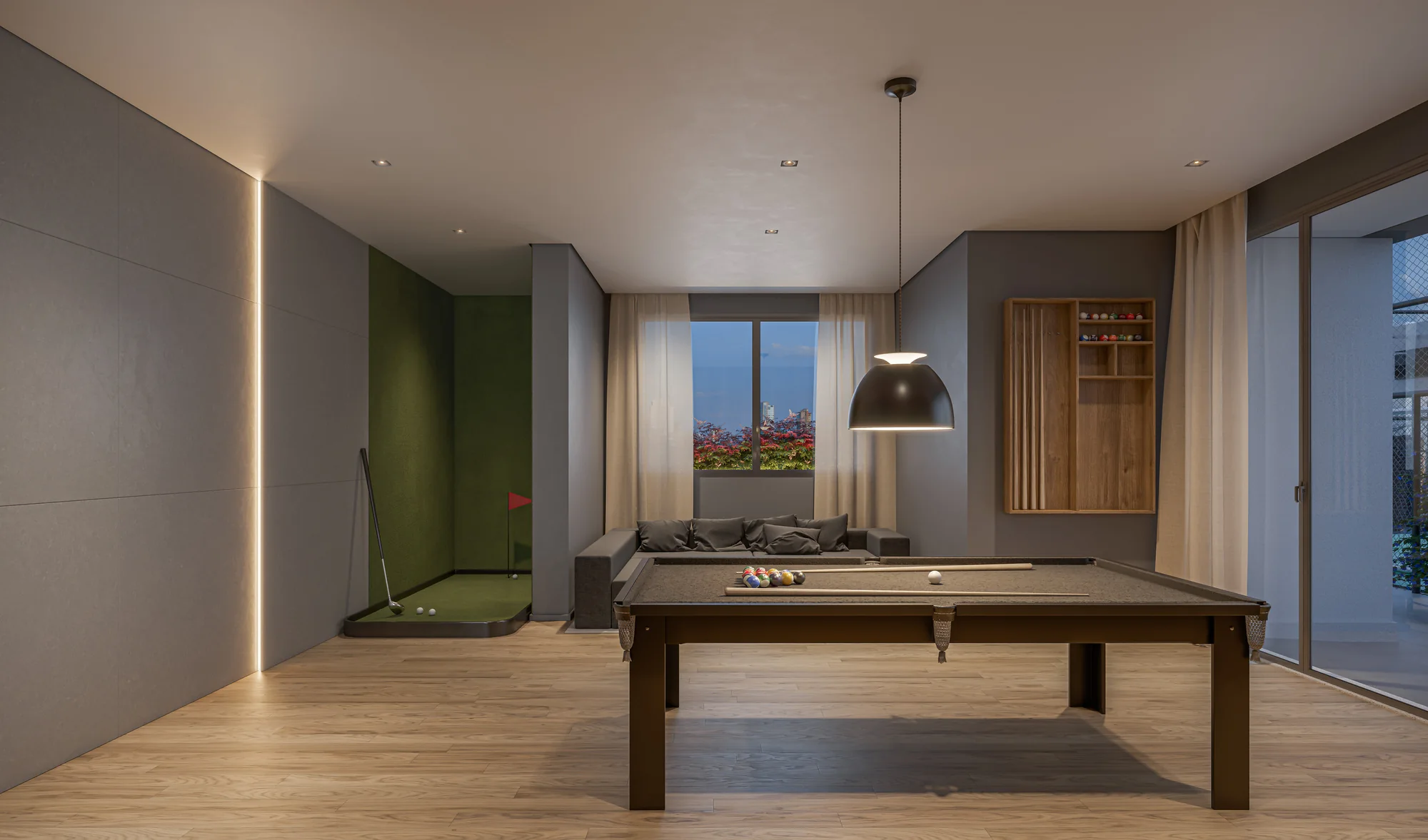 Sala de Jogos (Perspectiva artística)
