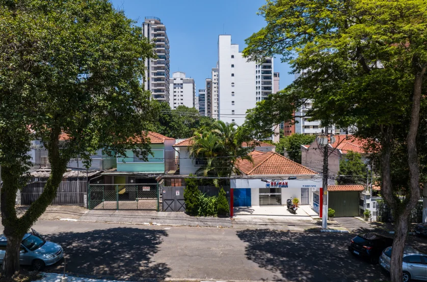 Vista do 1º andar da Av. Açoce (Foto da vista)