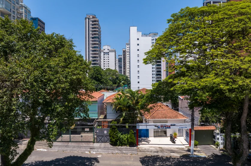 Vista do 2º andar da Av. Açoce (Foto da vista)