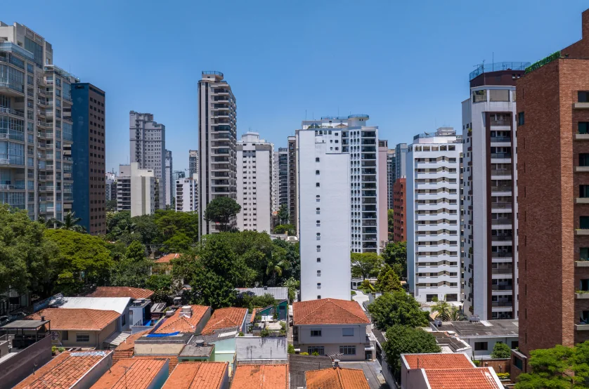 Vista do 7º andar da Av. Açoce (Foto da vista)