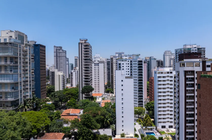 Vista do 12º andar da Av. Açoce (Foto da vista)